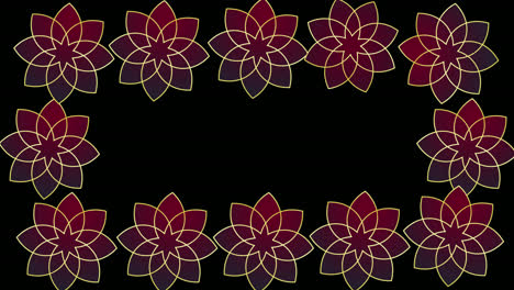 beautiful-flower-Floral-frame-Background-transparent-background-with-an-alpha-channel.